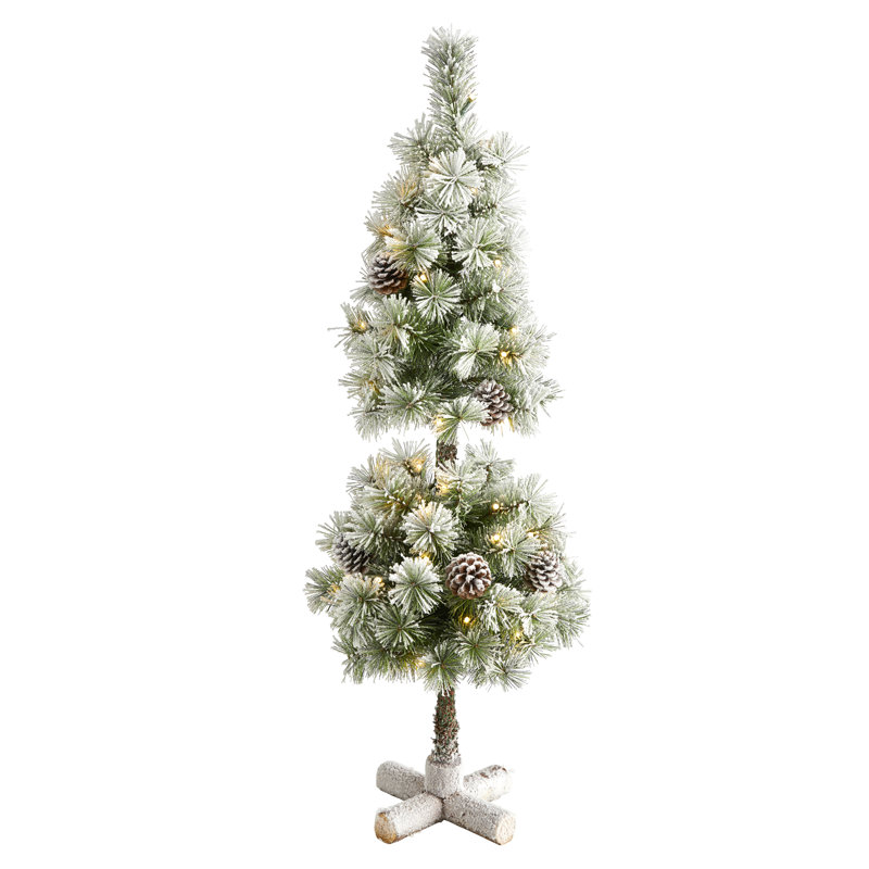 Arbre de Noël artificiel vert 1 pi, 3 pi H