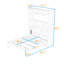 Lit escamotable avec porte-matelas et lattes Murphy-795680681-795680680
