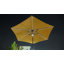 Parasol d'extérieur 108 "avec éclairage central 108"-110542732