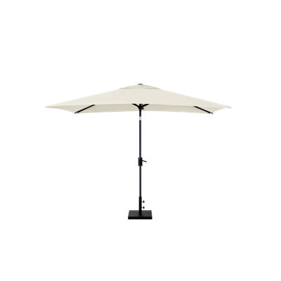 8x10 ft Solar Auto Tilt Rectangle Market Umbrella