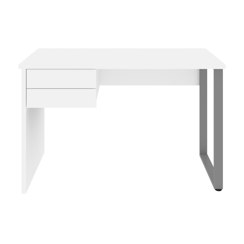 Bureau Chrishya, Blanc / gris