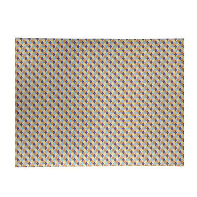 Chenille Geometric Indoor Rug