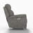 Left Armrest Power Recliner with Adjustable Headrest & Lumber Support-124064476