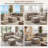 Chenille Upholstered Sectional Sofa Couch With Ottoman-120142582