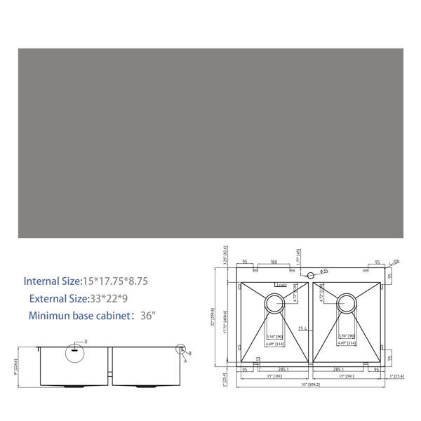 Dimensions du produit