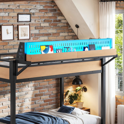 Lit superposé simple TG au-dessus de simple avec structure en bois et panneau de fibres à densité moyenne Nexa