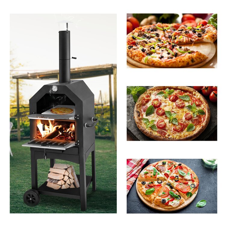 esright wood fired pizza oven