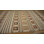 Earth Tone Vintage Mid Century Modern Geometric Flat Weave Cotton Dhurrie Rug
