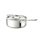 D3 Stainless Steel 6 Qt. Saute Pan with Lid