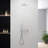 Thermostatic Complete Shower System with Rough in-Valve-94364469