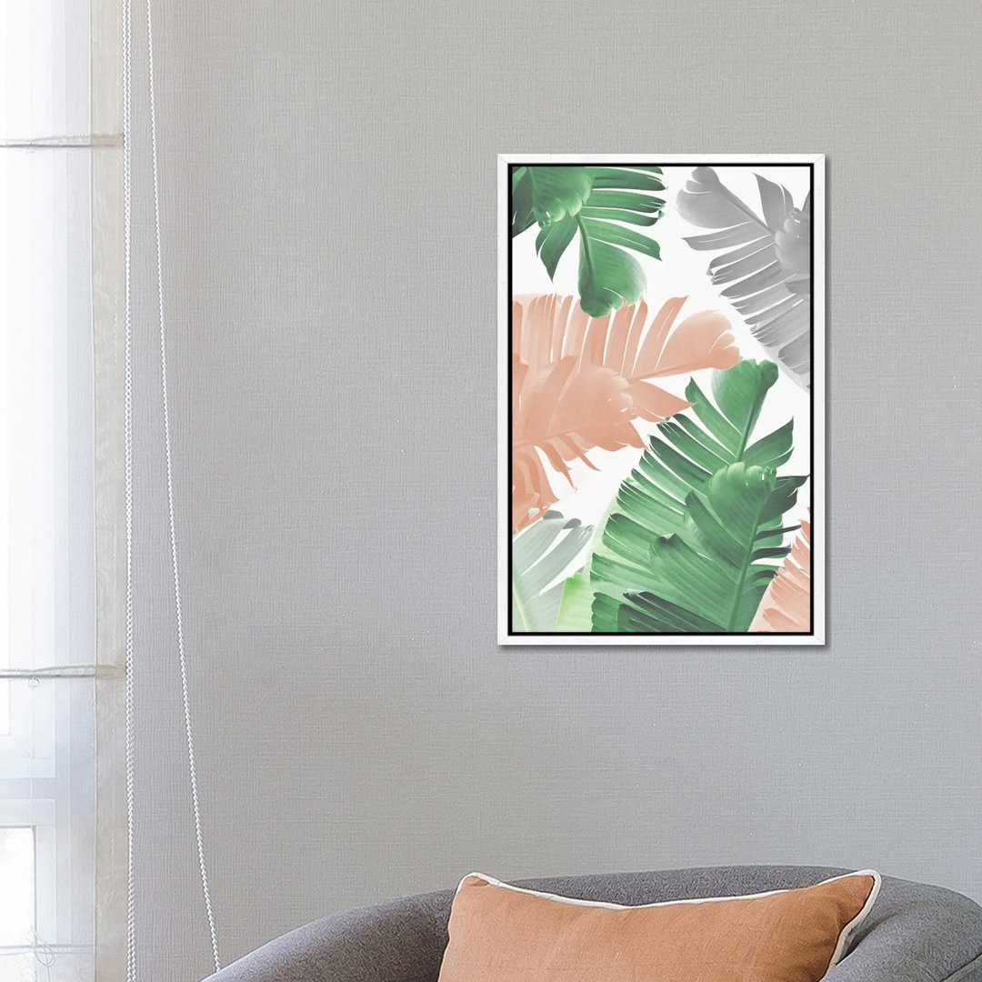 Banana Leaf Play von Sisi & Seb - Gallery-Wrapped Canvas Giclée on Canvas