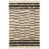 Amadi Striped Handmade Flatweave Camel/Black Area Rug