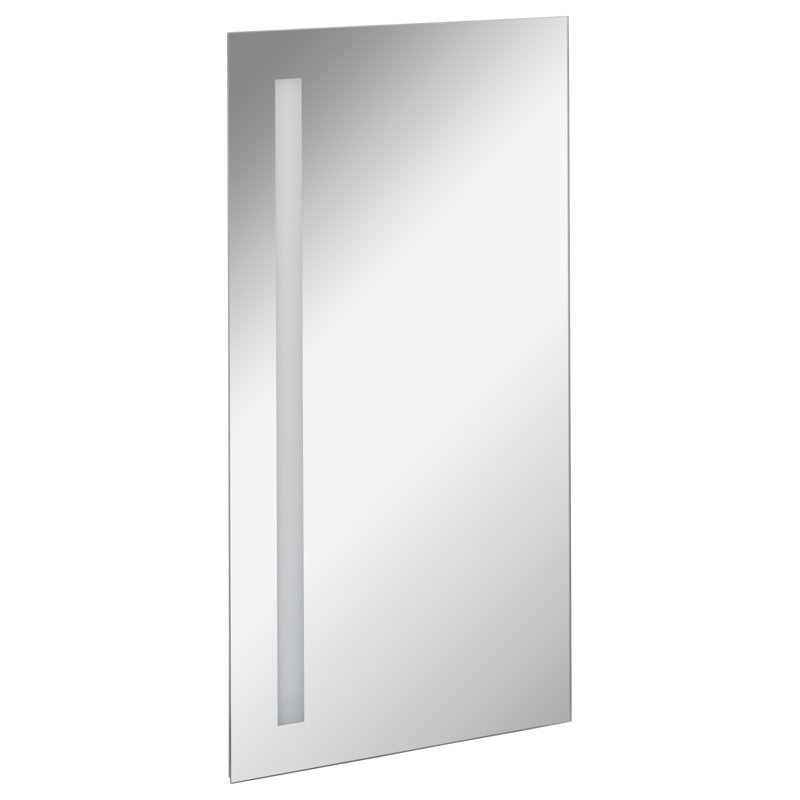 Lighted Wall Mounted Bathroom Mirror, 75cm x 40cm