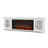 Benjamin Real Flame Electric TV Stand with BTU 5100-89114307-122871299