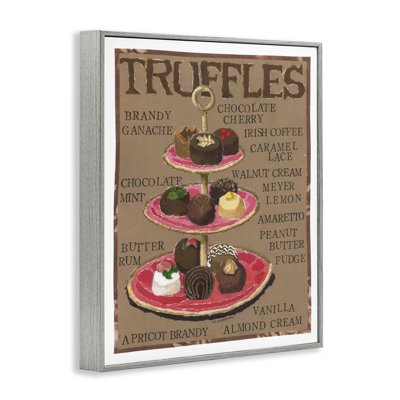 Art assorti de truffes au chocolat par Nancy Overton