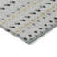 Tapis argenté intérieur / extérieur lavable en machine Christain ACN1417-109531078
