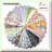 45pcs Cotton Fabric Sheets Precut Quilting Bundles