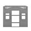 Lit mezzanine simple avec échelle-1723751732