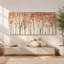 Textured-surface 3-piece Triptych Canvas Wall-Art Collection