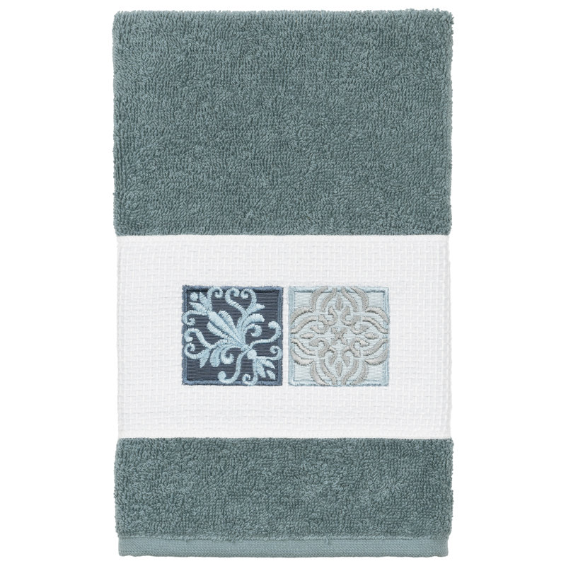 Vivian Midweight Hand Towel, Teal