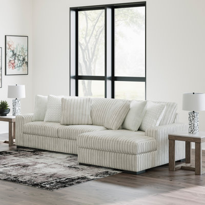 Canapé modulaire 2 pièces avec méridienne Stupendous
