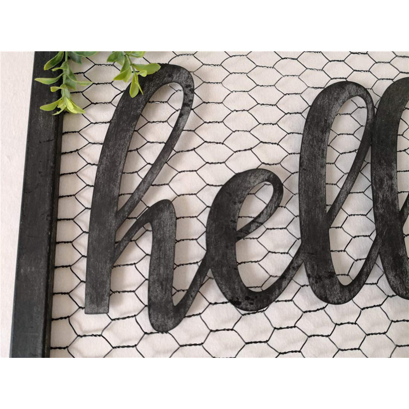 Handmade Industrial Wall Decor on Metal