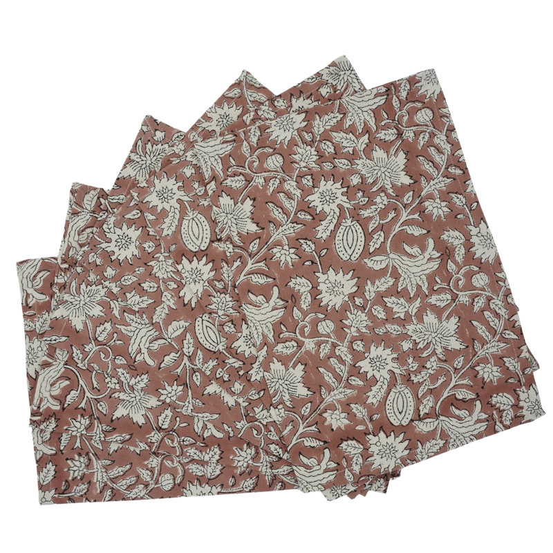 Fabdivine 18X18 Inch Luxury Dinner Napkins – Elevate Your Dining Experience, Manikarnika