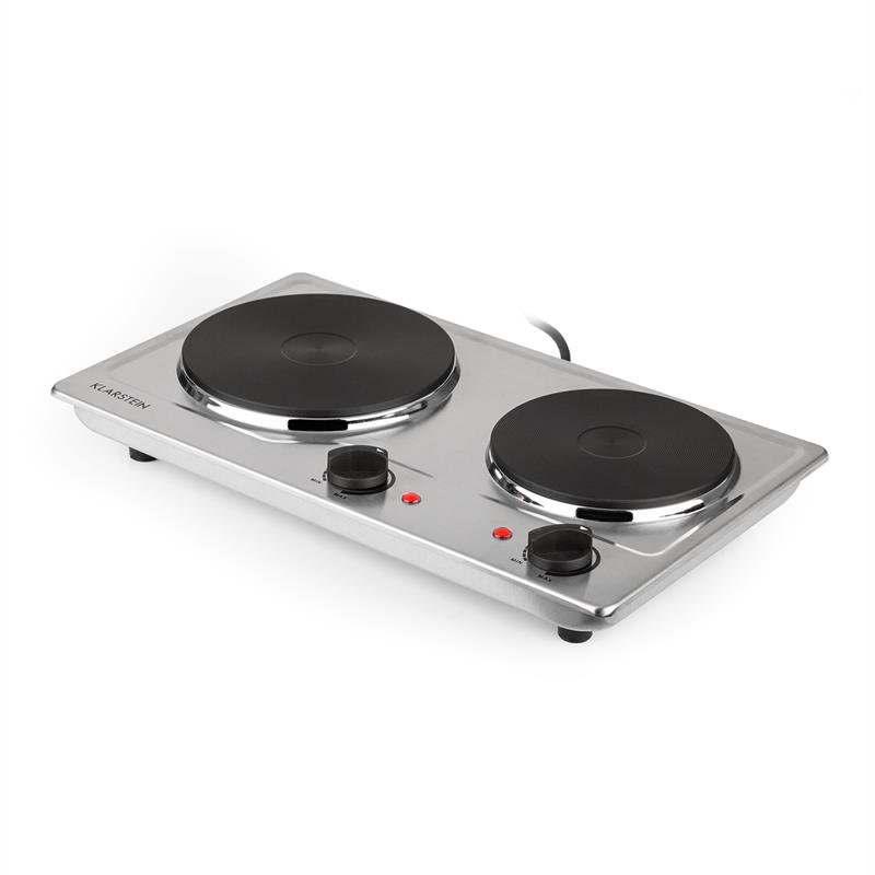 Klarstein Electric Hot Plate, Silver
