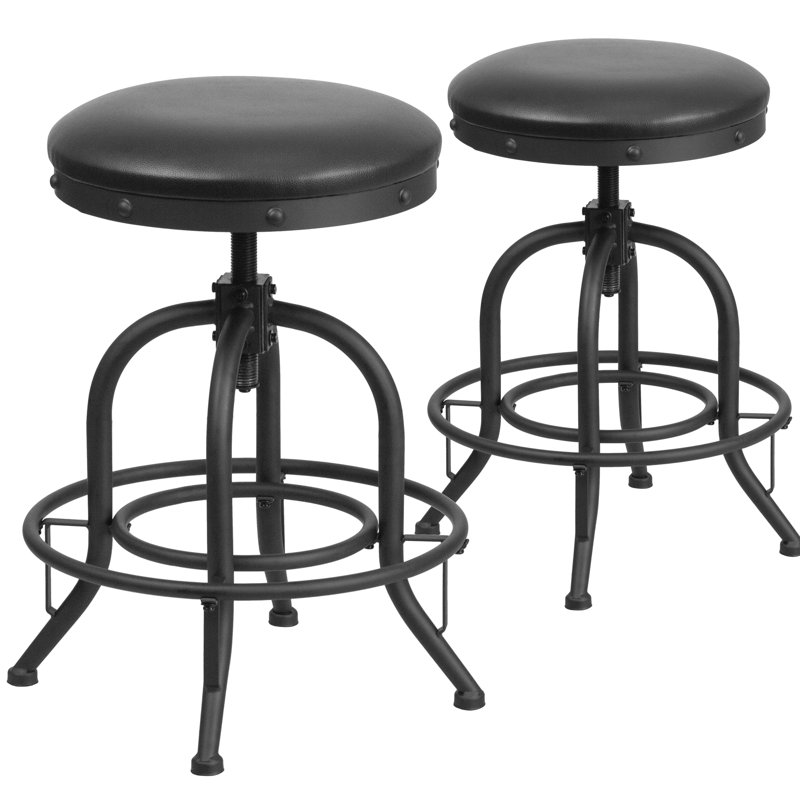Tabouret tournant à hauteur réglable Shuai