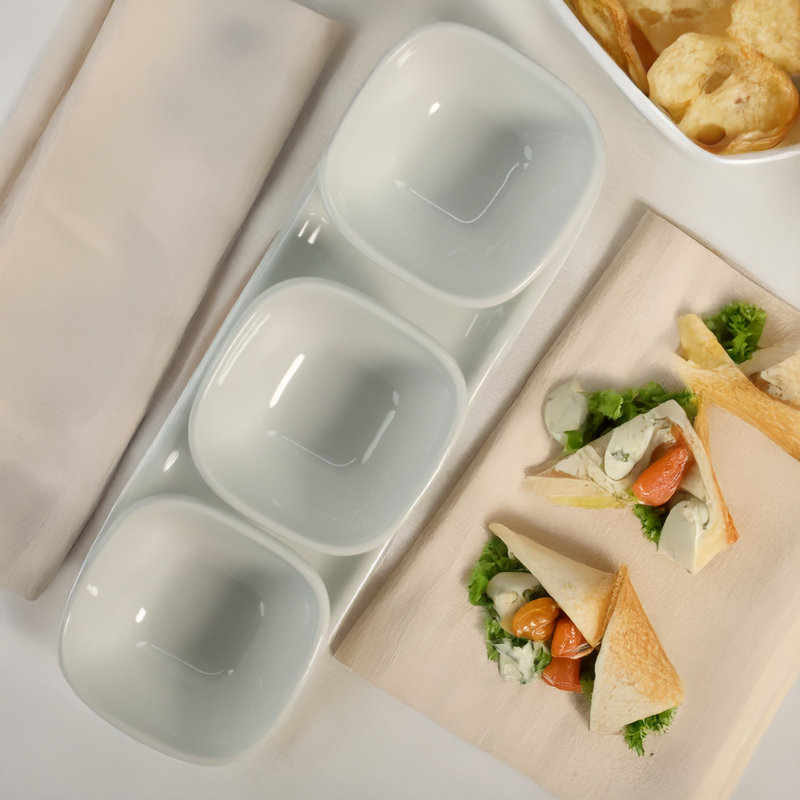 4-Piece, Impulse Dip Set, White