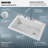 Karran Quartz 33'' X 22'' Single Bowl Top Mount Drop-in Kitchen Sink Kit-50597917