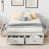 Blanc antique est en rupture de stock