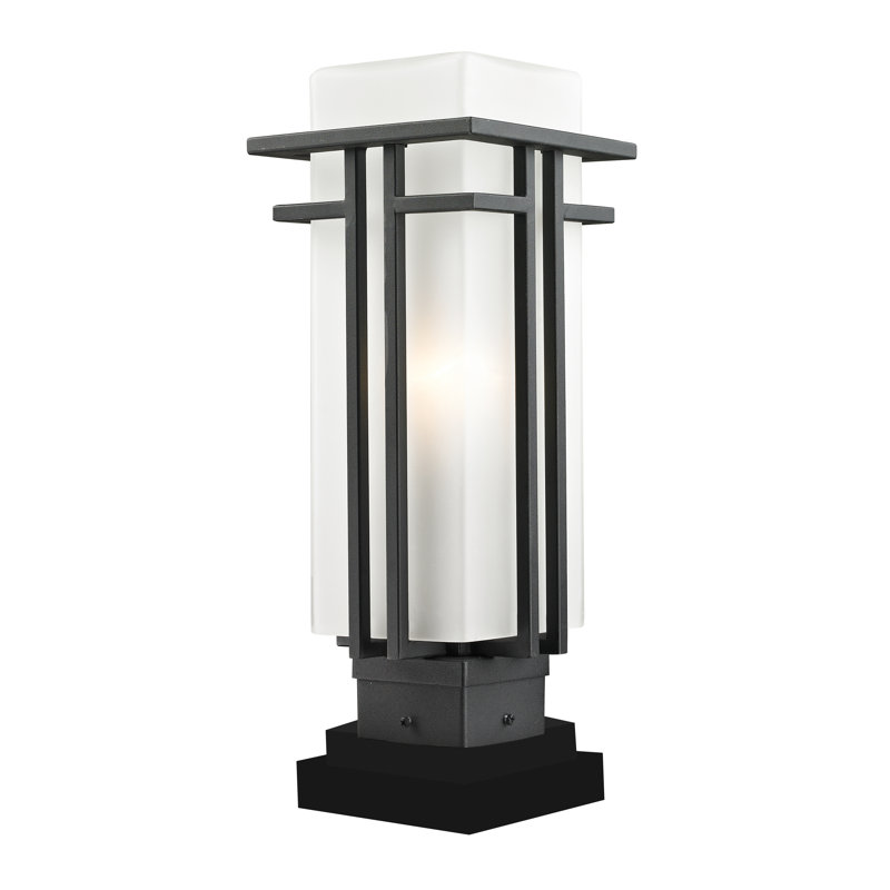 Luminaire suspendu à 1 lumière Driden, H 16,75 po x l 6,5 po x P 6,5 po