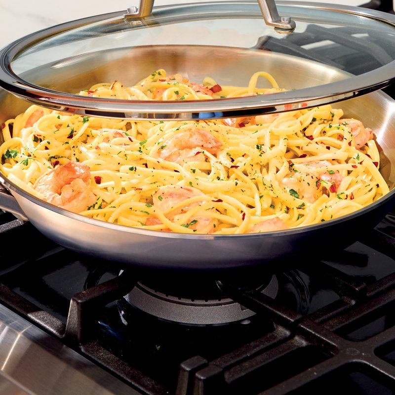 Ninja EverClad 12-Piece Stainless Steel Tri-Ply Cookware Set