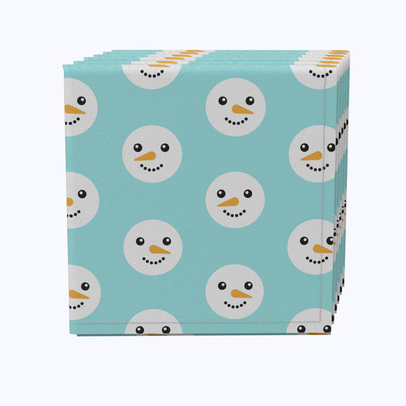 Ekkam Cotton Abstract Square Napkin