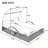 Outdoor Chaise Lounge with Hidden Side Table and Arched Armrests-756769423