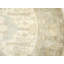 Tapis oriental rond Oushak Chobi Mute