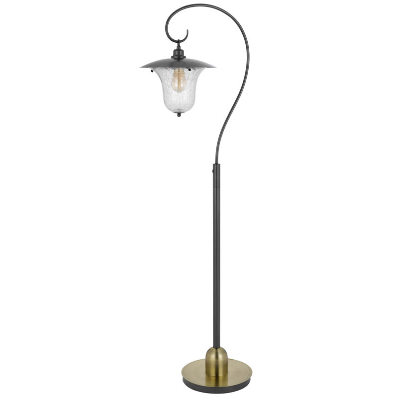 Gurtejveer 65'' Bronze Arched Floor Lamp