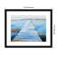 «Wet Dock» par Claire Whitehead, reproduction d'art encadrée sur bois-917355515-917355512