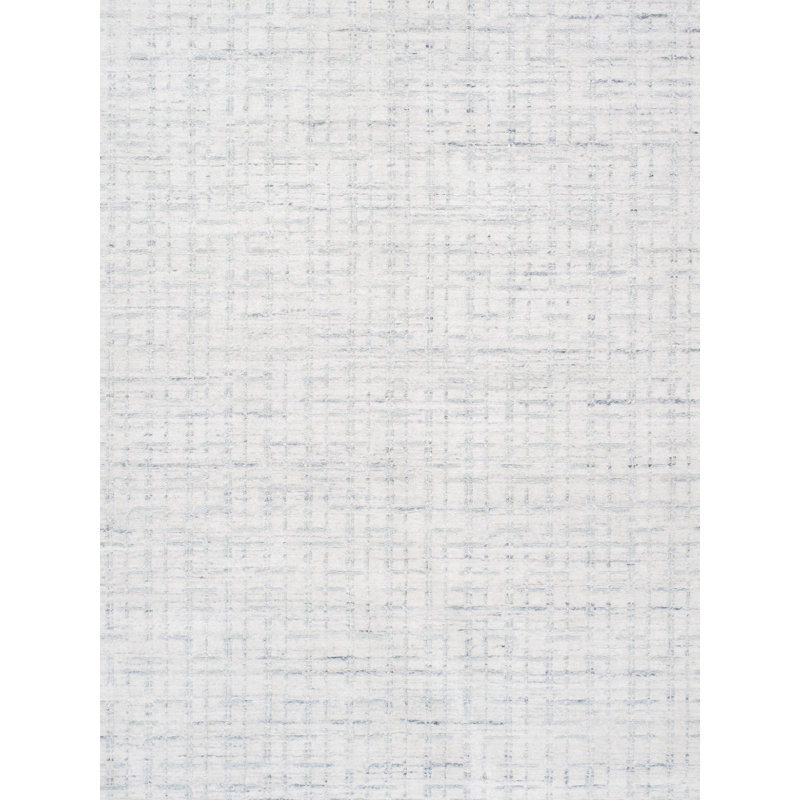 Slate Hand-Loomed Gray Area Rug, Rectangle 10' x 14'