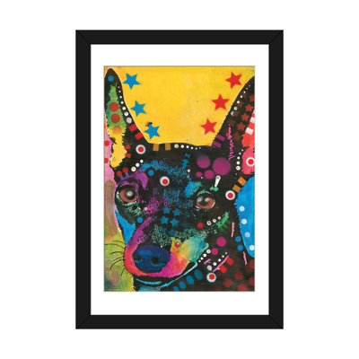 «Miniature Pinscher», impression sur toile