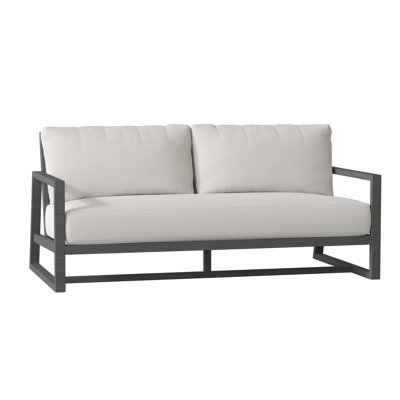 Avondale Aluminum Loveseat - Slate Gray