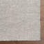 Tapis en laine ivoire et noir à motif géométrique de losanges touffeté et fabriqué à la main Azarian-2015373439