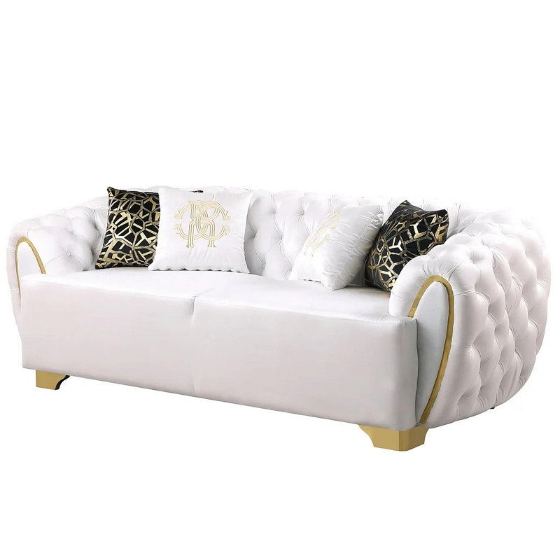 Ensemble de salon Johnte, Blanc