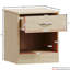 Maybery 3 Piece Bedroom Set (1 Drawer Bedside Chest, 4 Drawer Chest, 3 Door Wardrobe), (5)-844362242