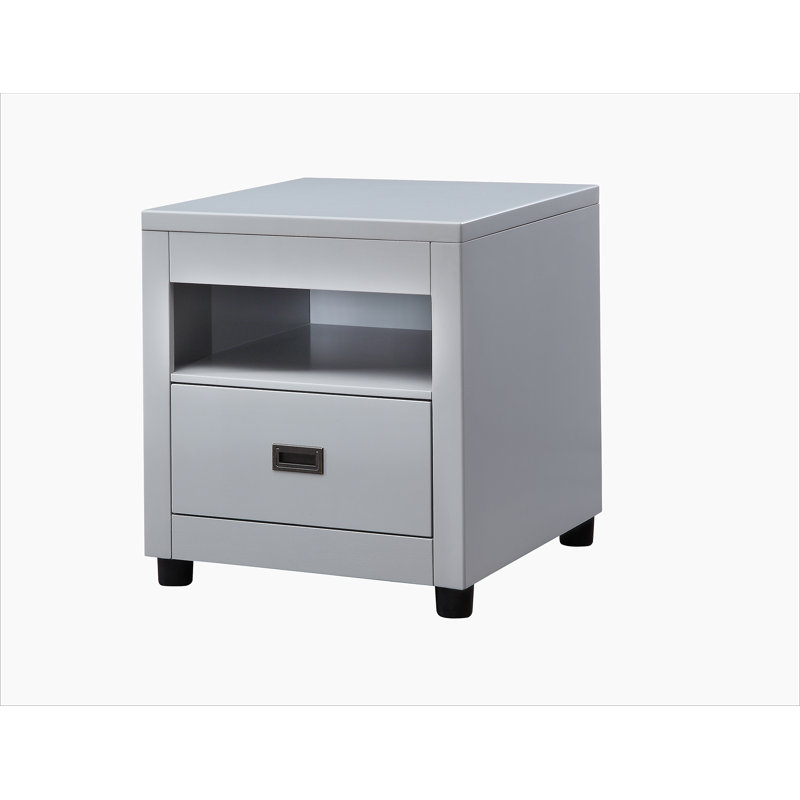 Table de bout Eleanor Dove Grey Finish