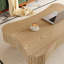 Table basse relevable de 107 cm pour salon - Système de levage hydraulique silencieux, angles arrondis à 360°, rangement central pour ordinateur portable, montage en 5 minutes, trois compartiments de rangement dissimulés et arrondis, finition laquée