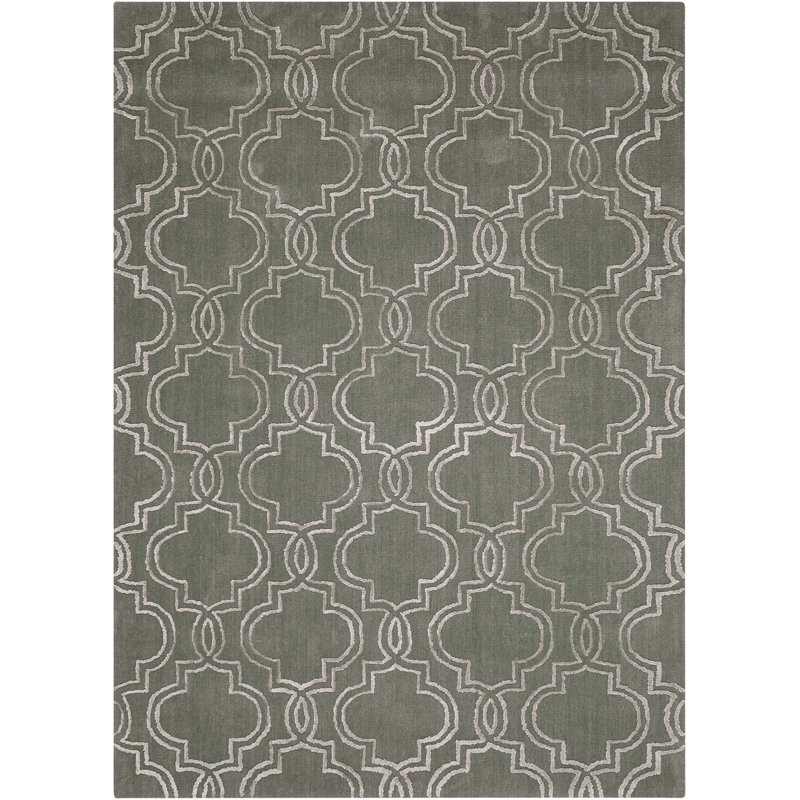 Geometric Indoor Rug, Rectangle 8' x 10'
