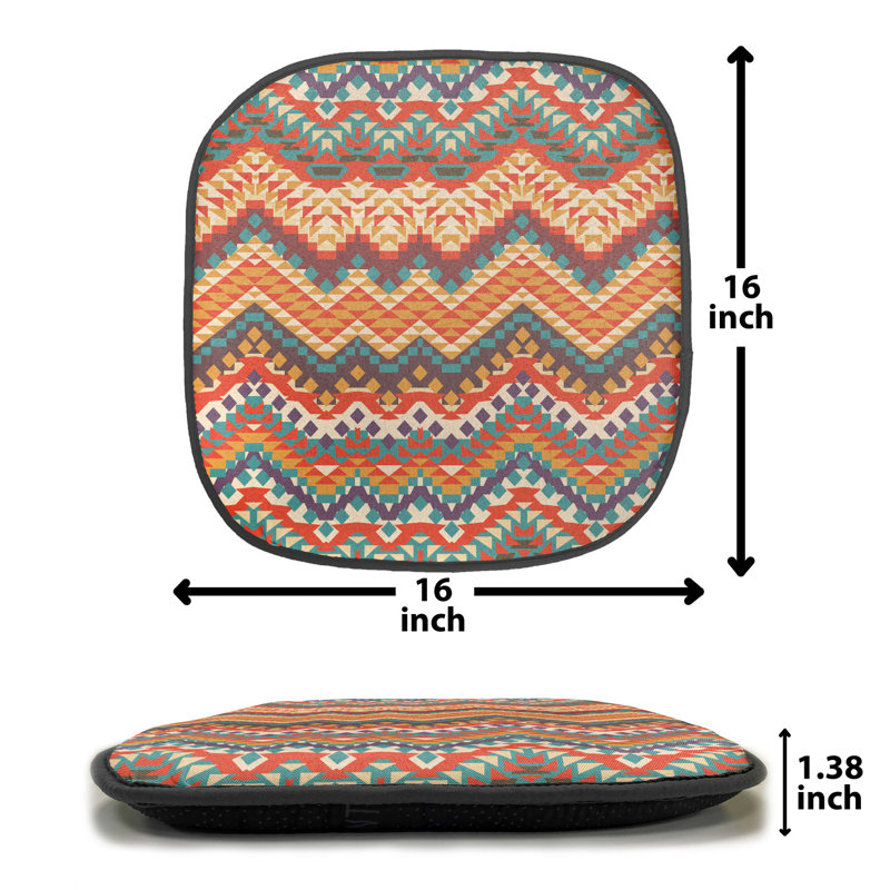 Outdoor 1.38'' Dining Chair Seat Cushion