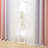 Ombre Blackout Curtains 4 Pcs Set Mix & Matched - 2 Pcs Leaf Sheer Lace & 2 Pcs Ombre Blackout Room Darkening Window Curtains for Bed Room Living Room 84 Inch Long Grommet Thermal Insulated Sunlight Blocking Noise Reducing Pink Color-447374055-447374048
